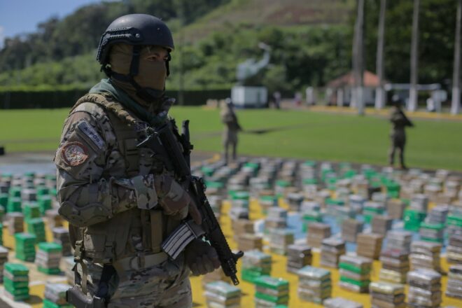 Lee más sobre el artículo Panamá roza récord de decomisos de droga pese a pandemia, con 84 toneladas